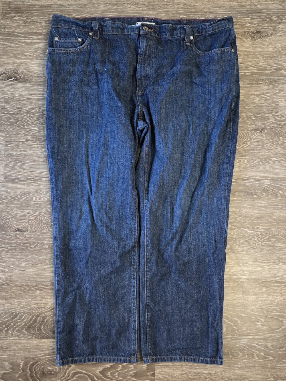 L.L. Bean Classic Fit Dark Wash Denim Jeans - 44x30
